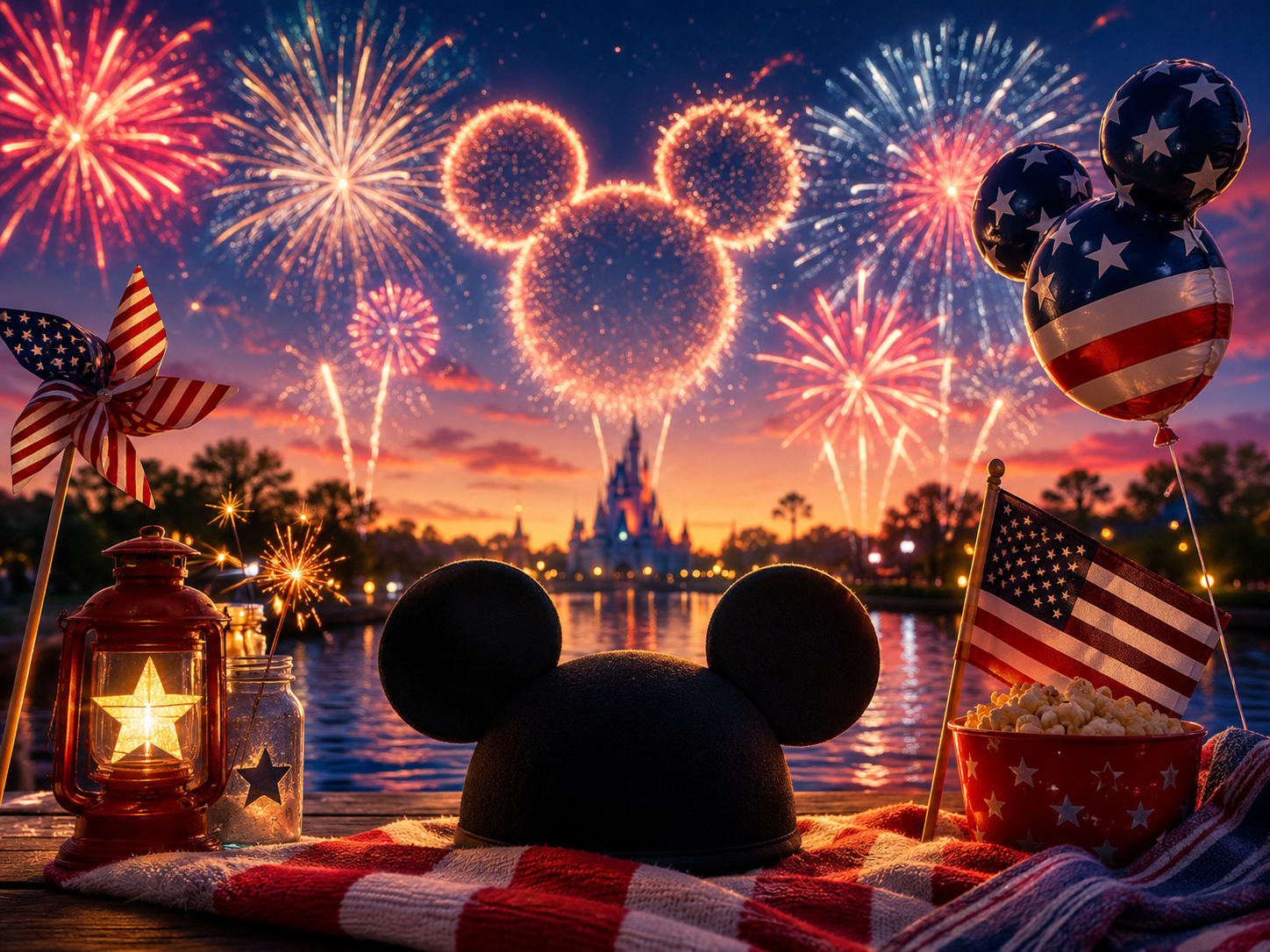 Red, White, and Mickey