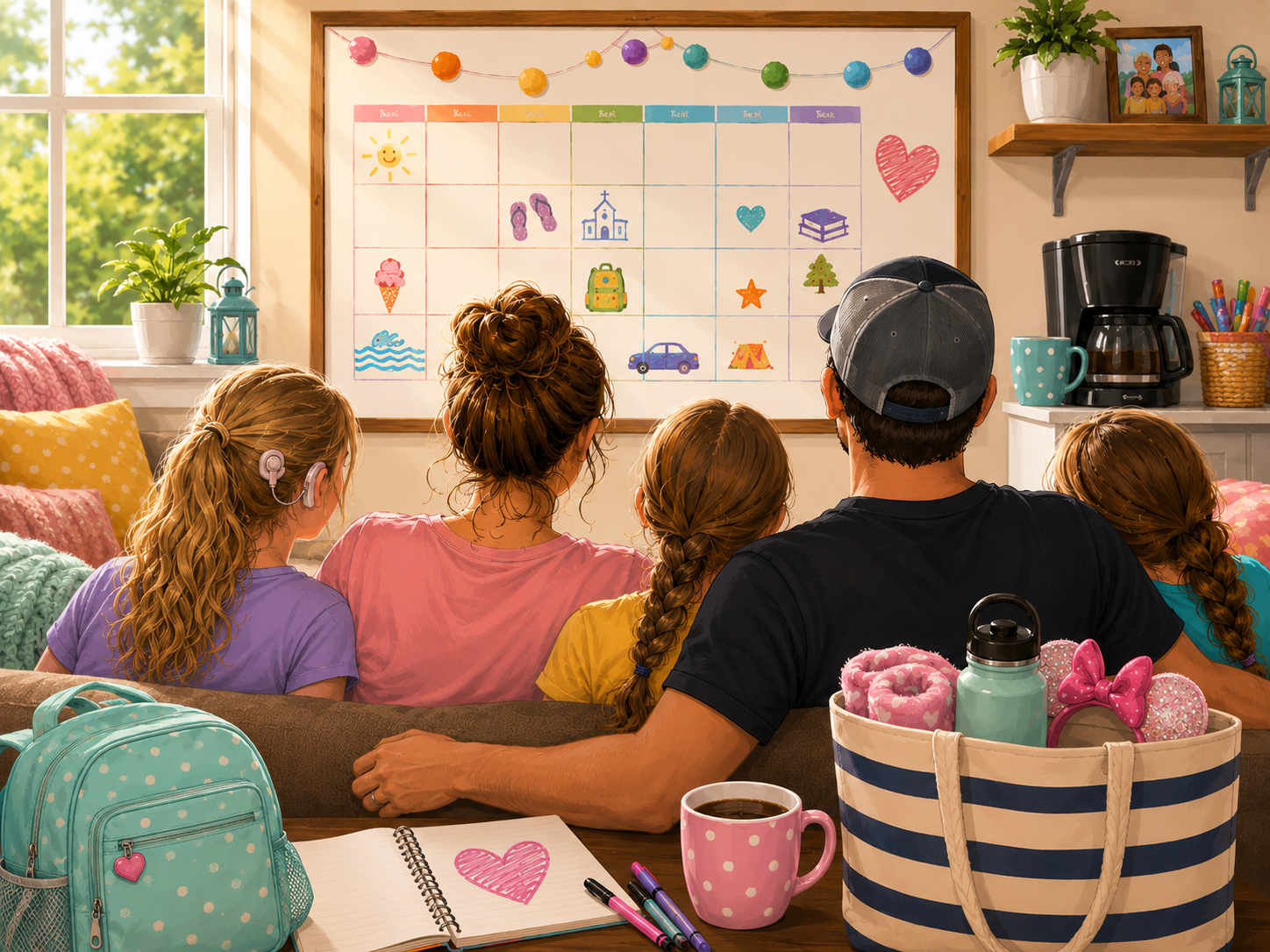 Our Family Rhythm: Deaf Plus Parenting, Communication, and Summer Togetherness